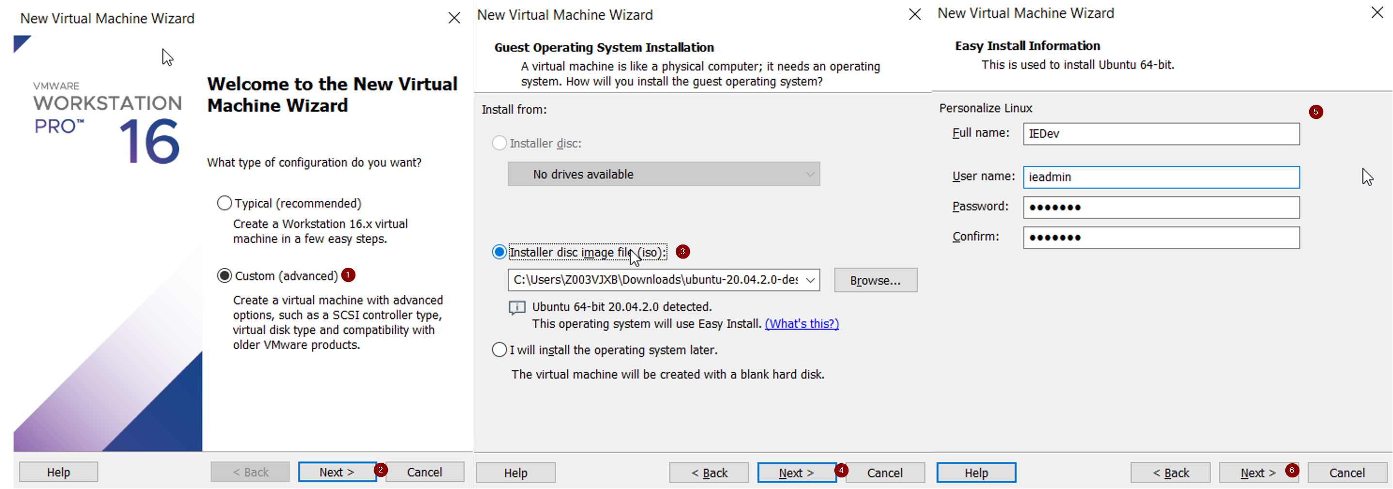 Create Ubuntu Development VM - Part 1 Picture_4_1_Setup_VM_Ubuntu_Part_1