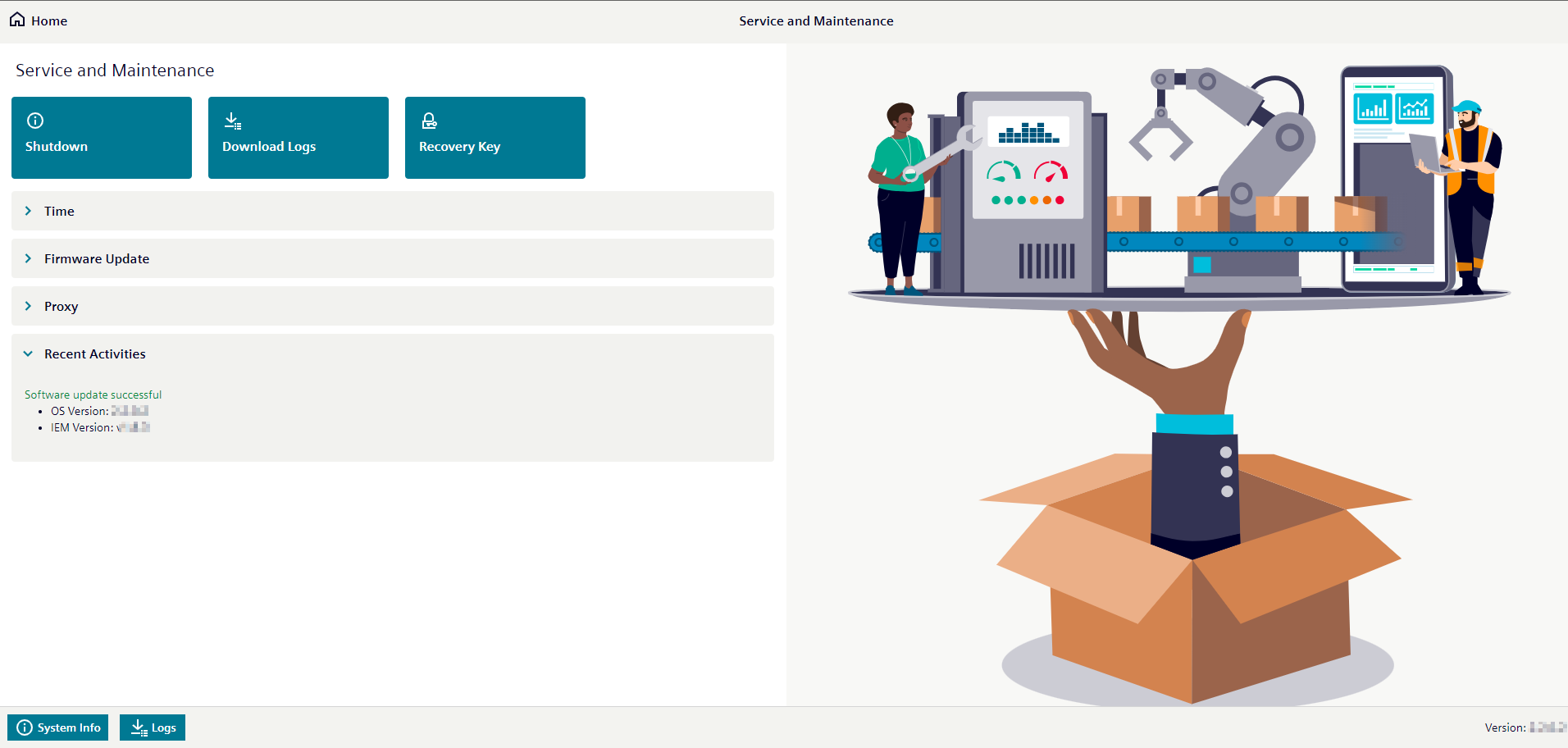 Software Update Reboot
